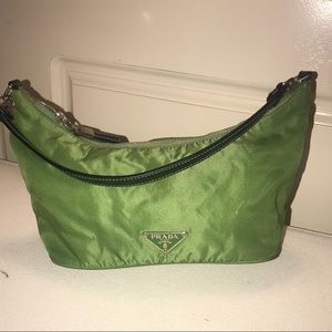 Authentic Prada Nylon BR1267 Tessuto Sirio Handbag